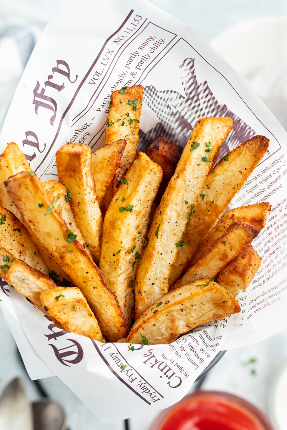 Air Fryer Steak Fries - Sprinkled With Balance