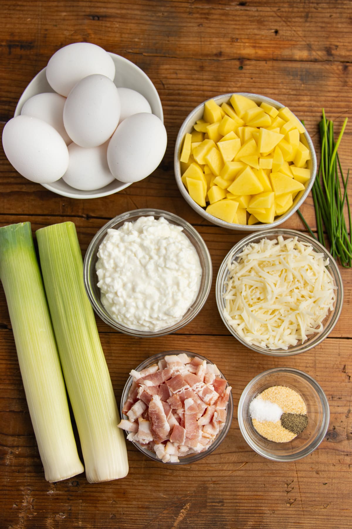 This is a picture of all the ingredients needed for this recipe.