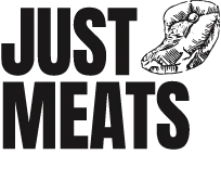 This is the JustMeats logo.