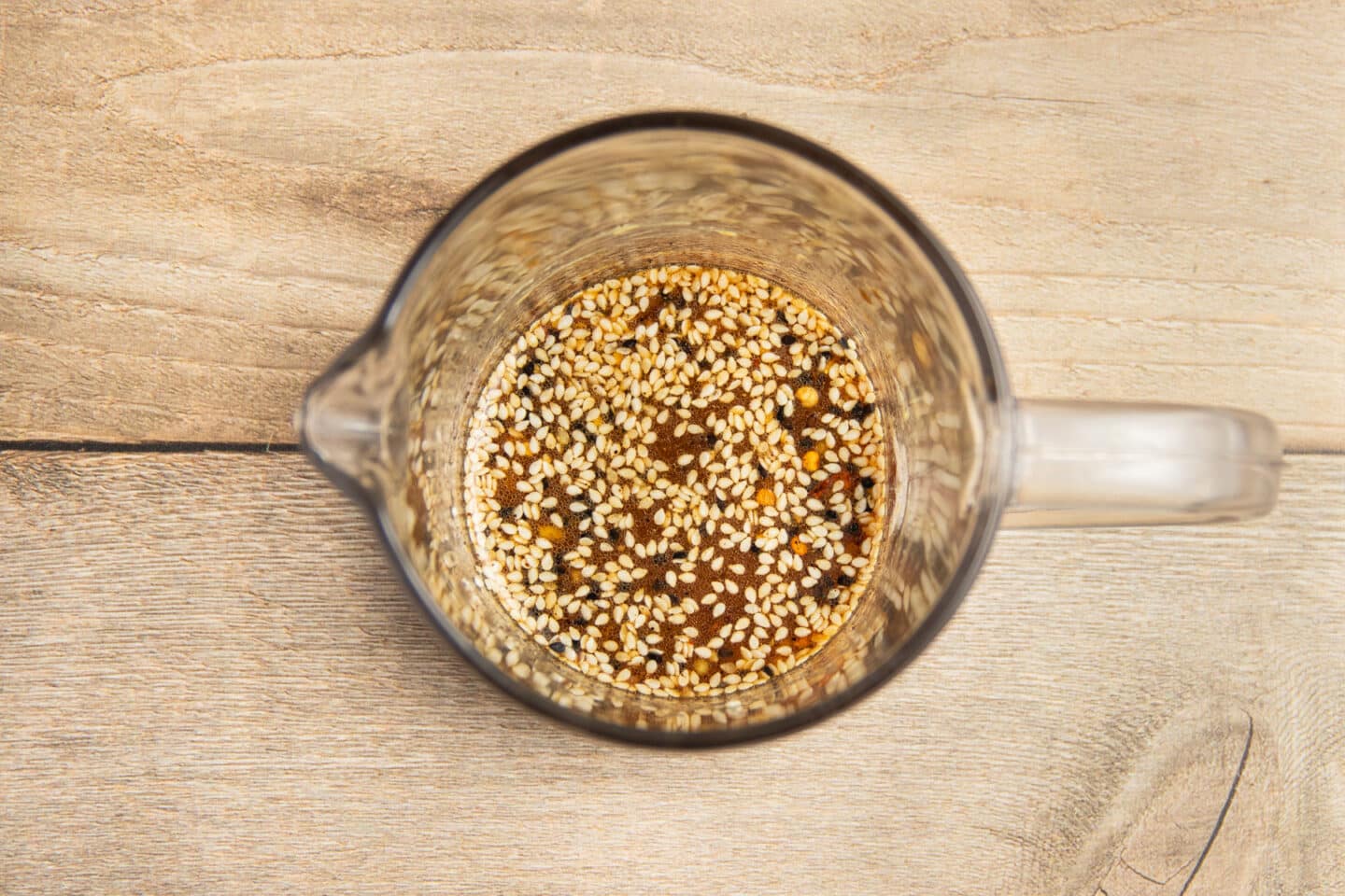 This is a picture of the salad dressing.
