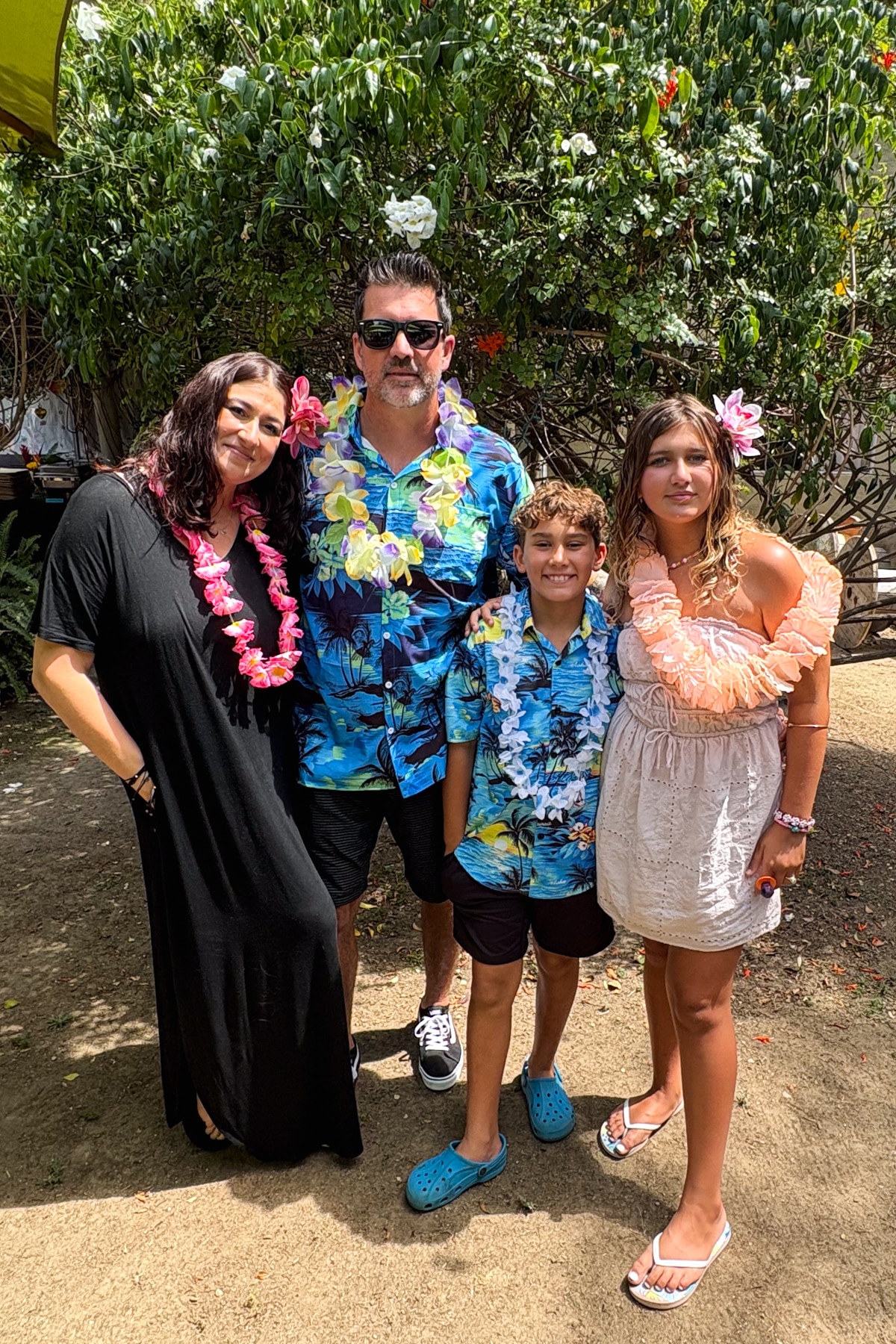 This is a picture of my family of four.